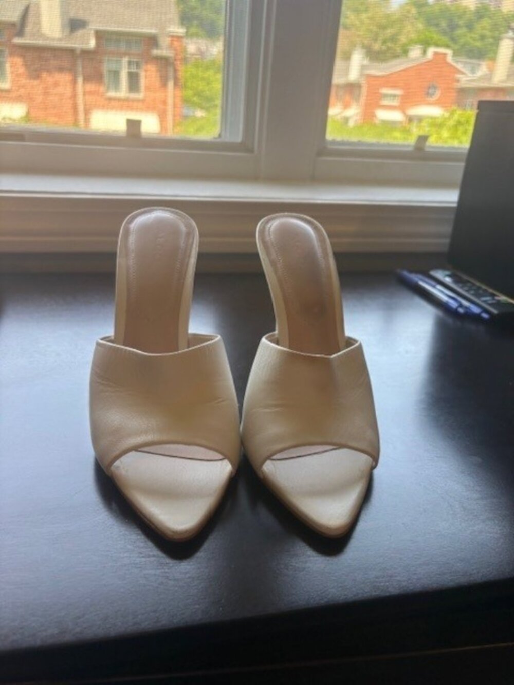 Aldo White Sandals